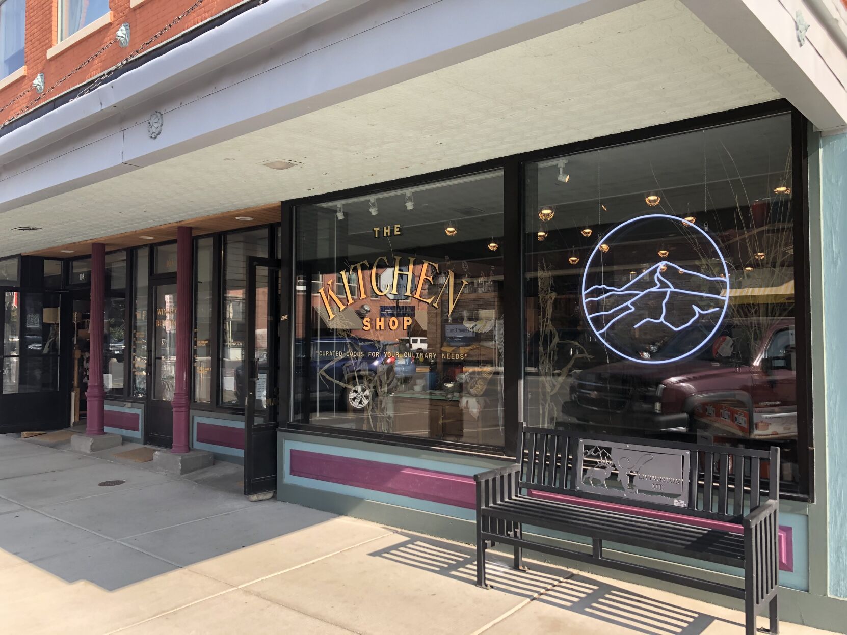 The grand opening of The Kitchen Shop on Oct. 2, 2020, on Main Street.